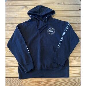 Salty Crew Hoodie Sweatshirt Size Small Men’s Black Pullover